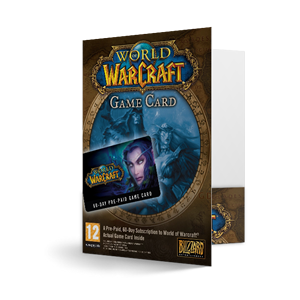 World of Warcraft 60 Day Pre-paid Game Card